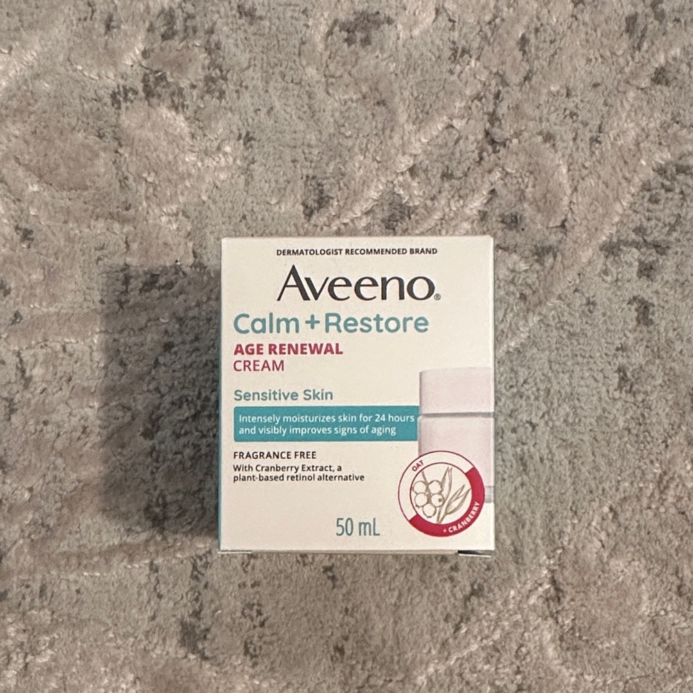 Aveeno Calm + Restore Age Renewal Cream 50ml